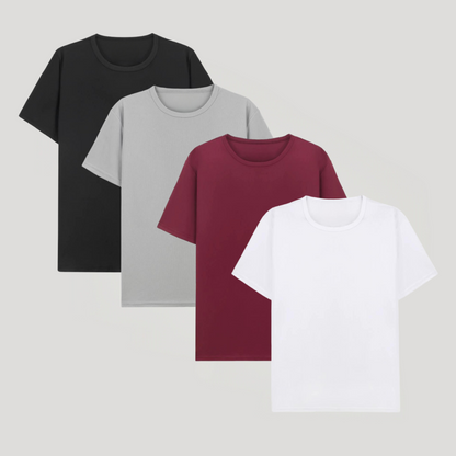 🧵 True Classic Men’s 4-Pack Short Sleeve Crew Neck T-Shirts