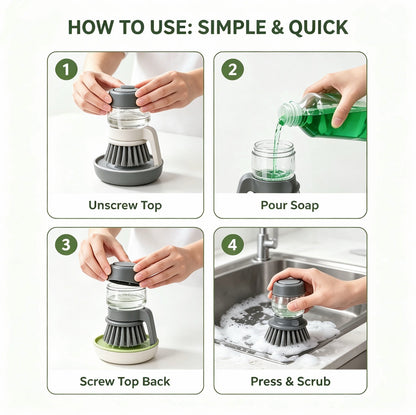 The Dirt-Free Hands And Lazy Person's Kitchenware Cleaning Tool