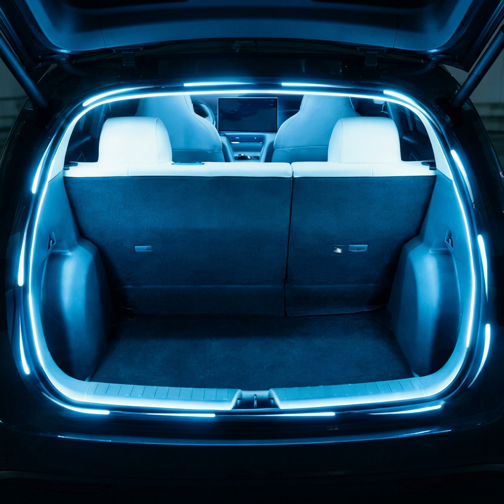 💡Automatic-sensing LED tail light strip