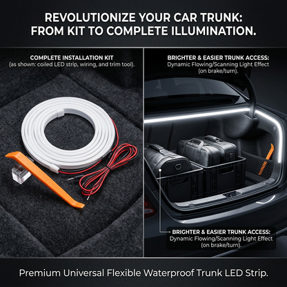 💡Automatic-sensing LED tail light strip