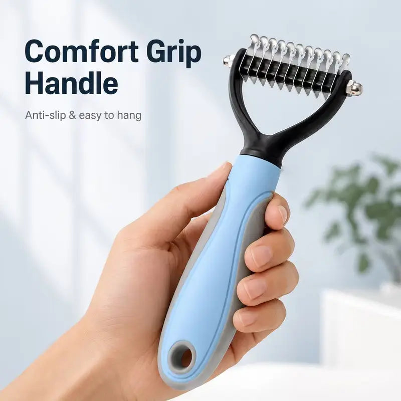 🐾 Pet Grooming and Coat Detangling Comb Care Brush