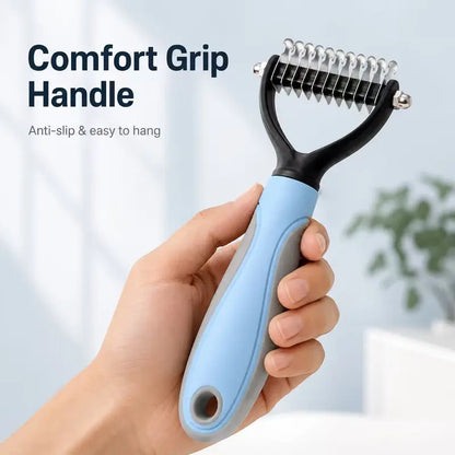 🐾 Pet Grooming and Coat Detangling Comb Care Brush