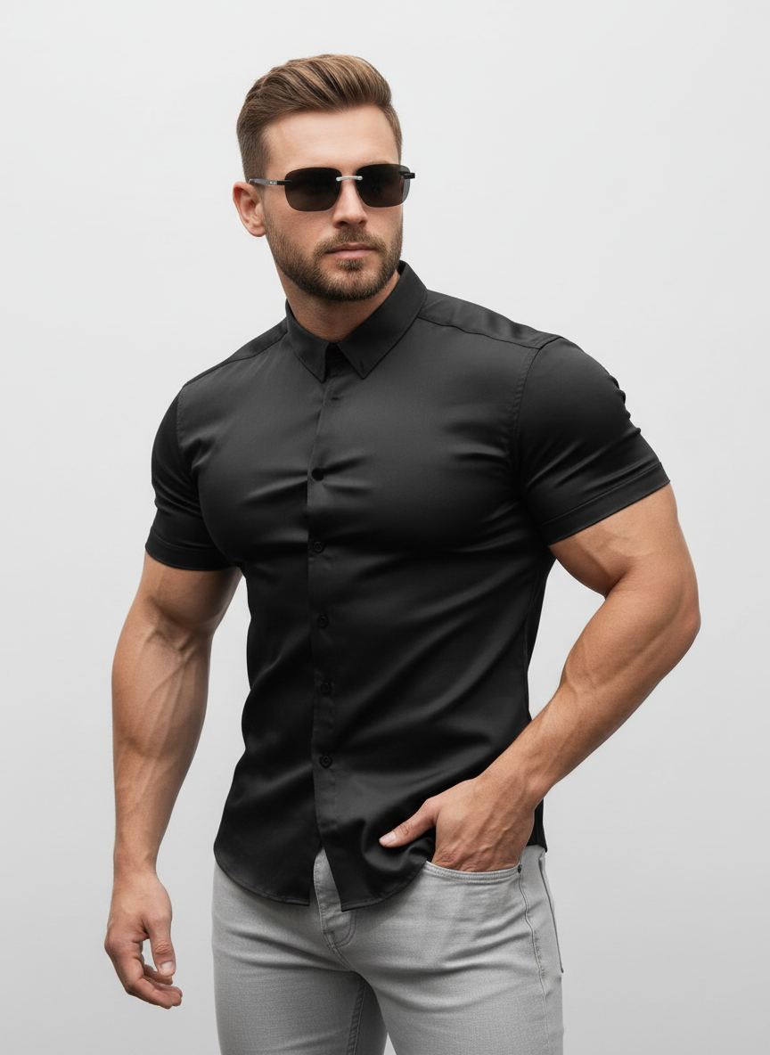 🔥Hot Sale 49% off🌟👔 Men's Non-Iron Shirts – Wrinkle-Free, Comfortable All Day & Perfect for Business or Casual 👕