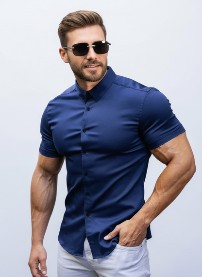 🔥Hot Sale 49% off🌟👔 Men's Non-Iron Shirts – Wrinkle-Free, Comfortable All Day & Perfect for Business or Casual 👕