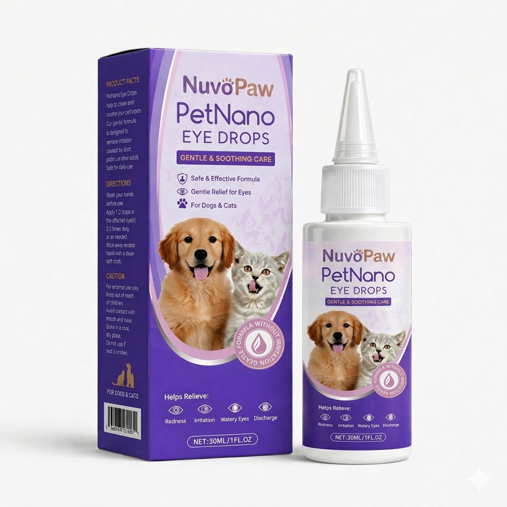 🔥𝙁𝙞𝙣𝙖𝙡 3 𝙃𝙤𝙪𝙧𝙨: 80% 𝙊𝙁𝙁 | NuvoPaw PetNano Eye Drops