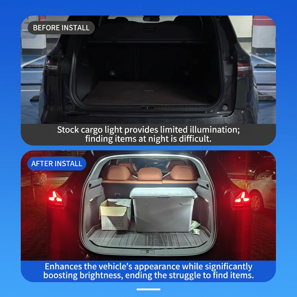 💡Automatic-sensing LED tail light strip