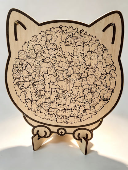 Cat Puzzles Are Super Cute, Fun, And Stress-Relieving.