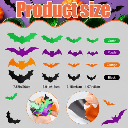 🦇Halloween car trunk magnetic decorations