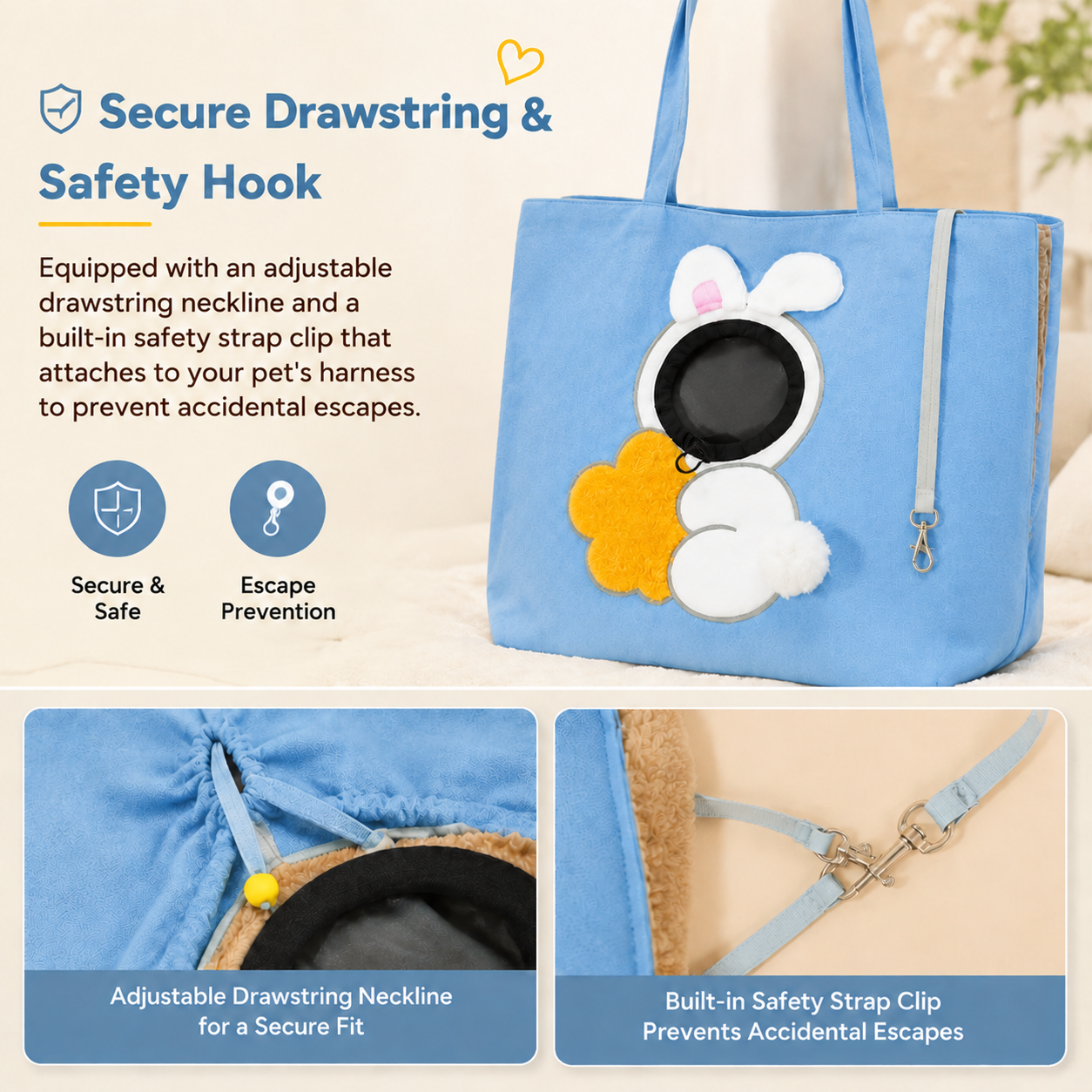 🐰Cartoon Pet Shoulder Bag