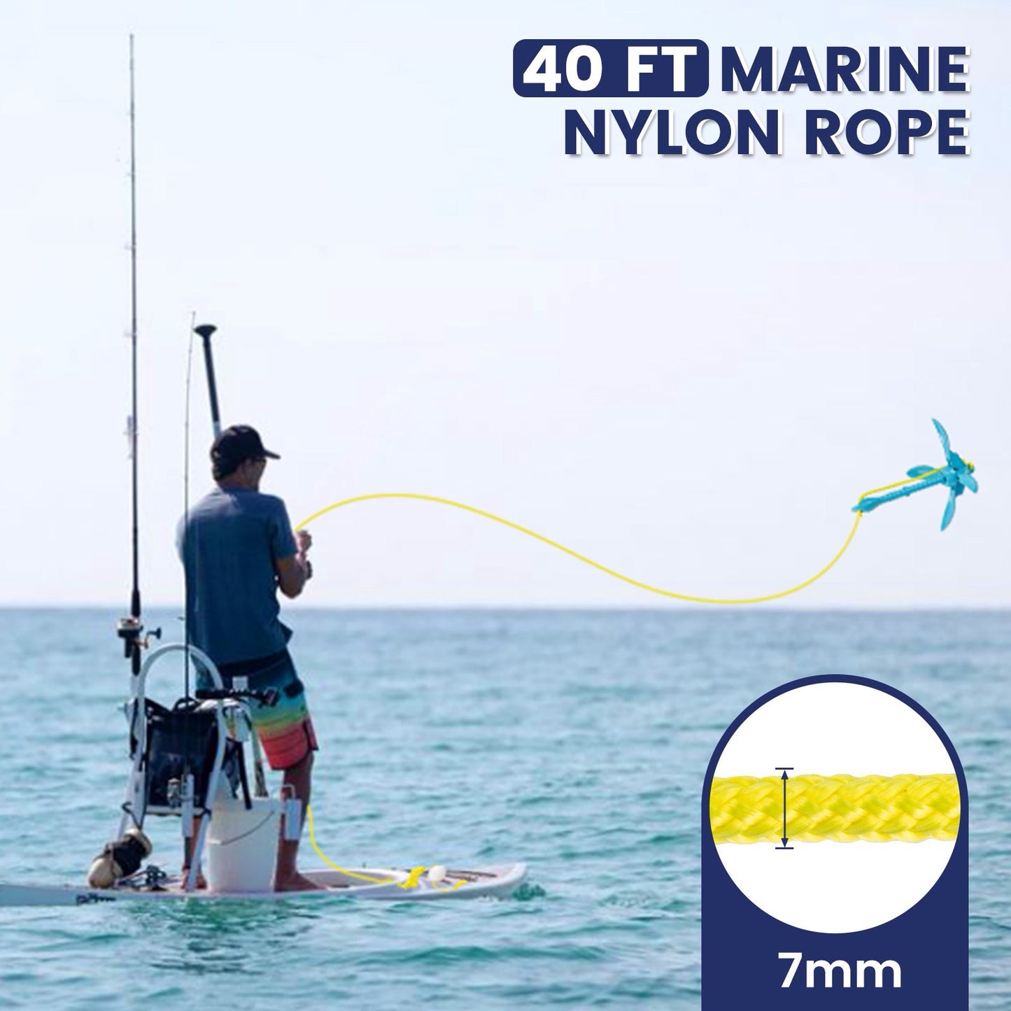 High-End Kayak Folding Anchor Set, Say Goodbye To Boat Drifting