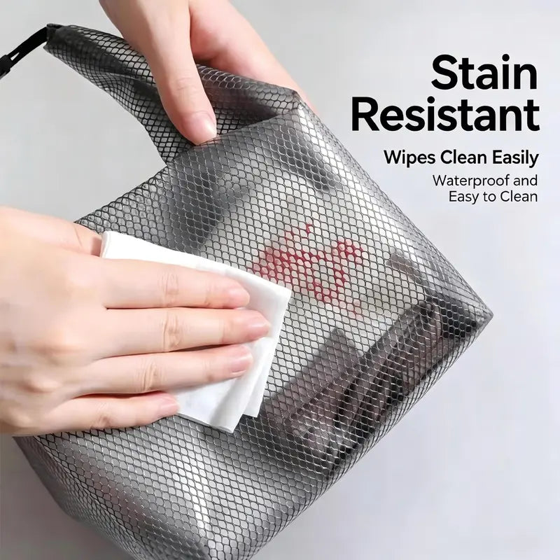 🧴Waterproof Mesh Shower Caddy Bags