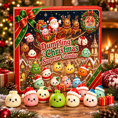 Christmas Squishies Advent 24 Day Calendar