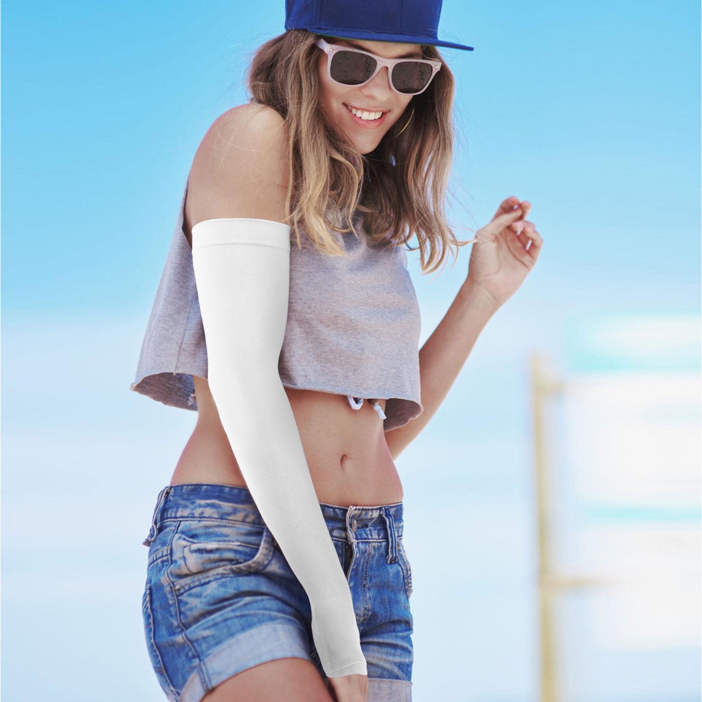 ☀️❄️Unisex quick-drying compression arm protectors
