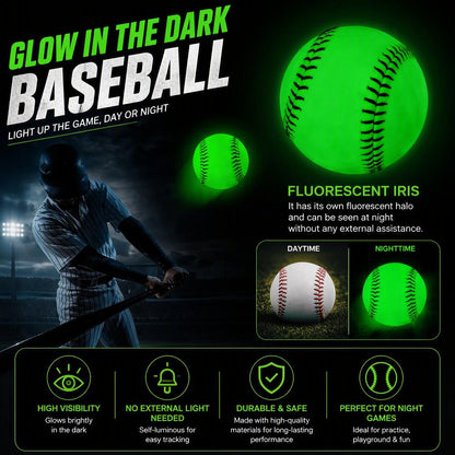 Glow-In-The-Dark Baseballs For Training