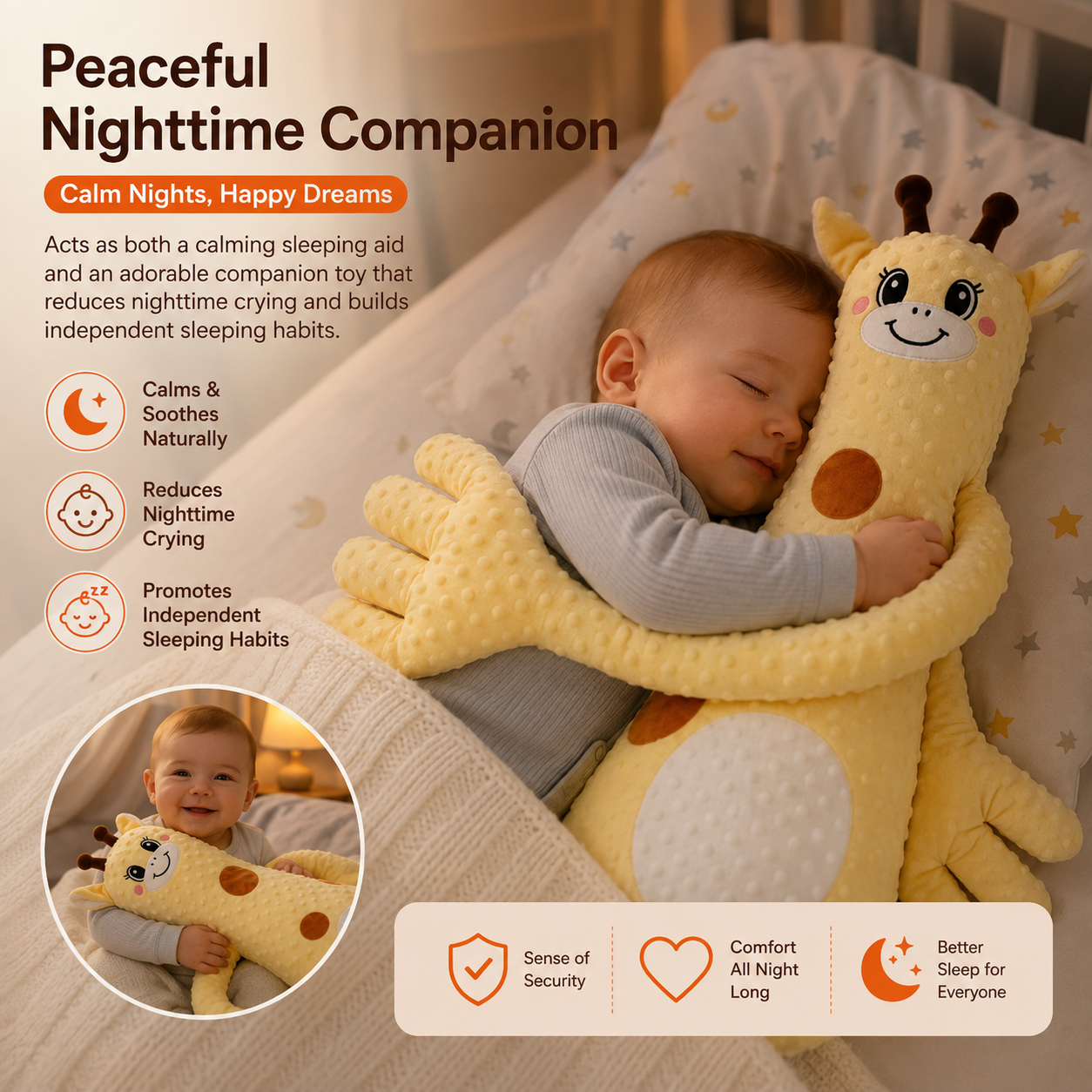 🦒Spotted Deer Remote-Control Soothing Sleep Companion