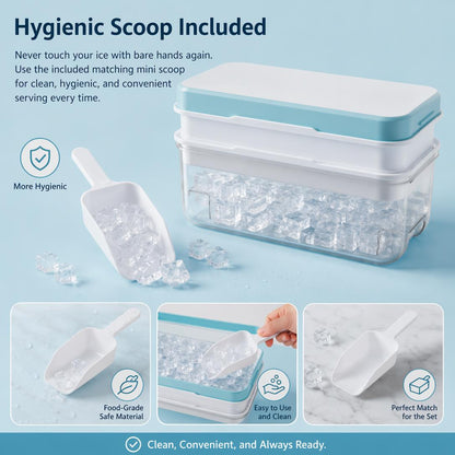 🧊Stackable ice cube tray set - with lid and storage box