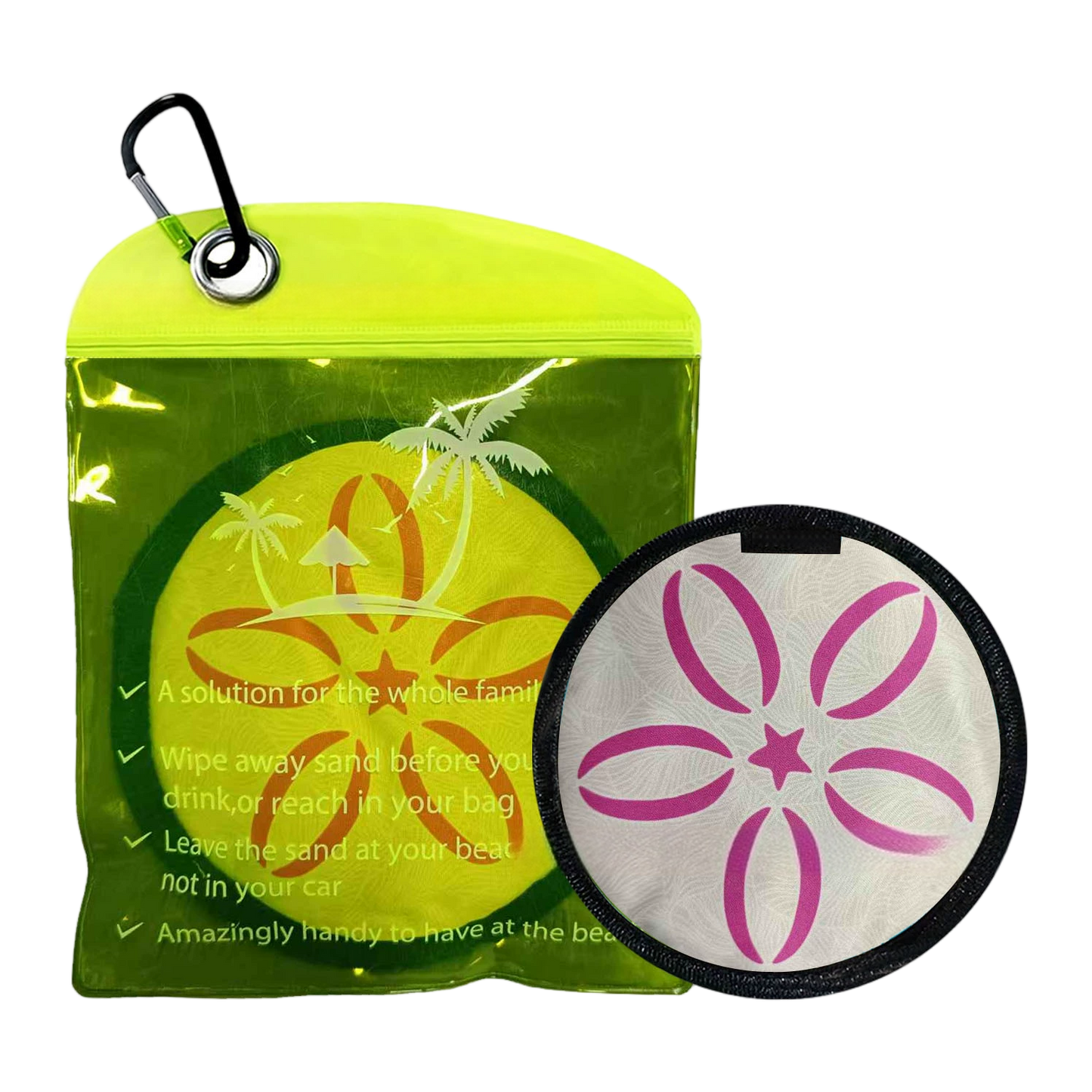 🏖️✨ Gentle Skin-Friendly Beach Essentials Sand Remover Bag