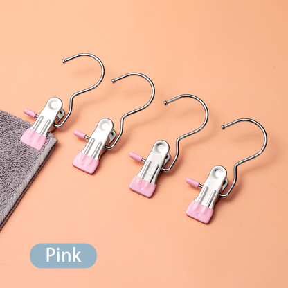 ⚙️20/30/40pcs Boot Hangers Clips Laundry Hooks Stainless Steel