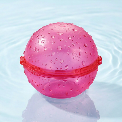 💧Silicone magnetic reusable water ball