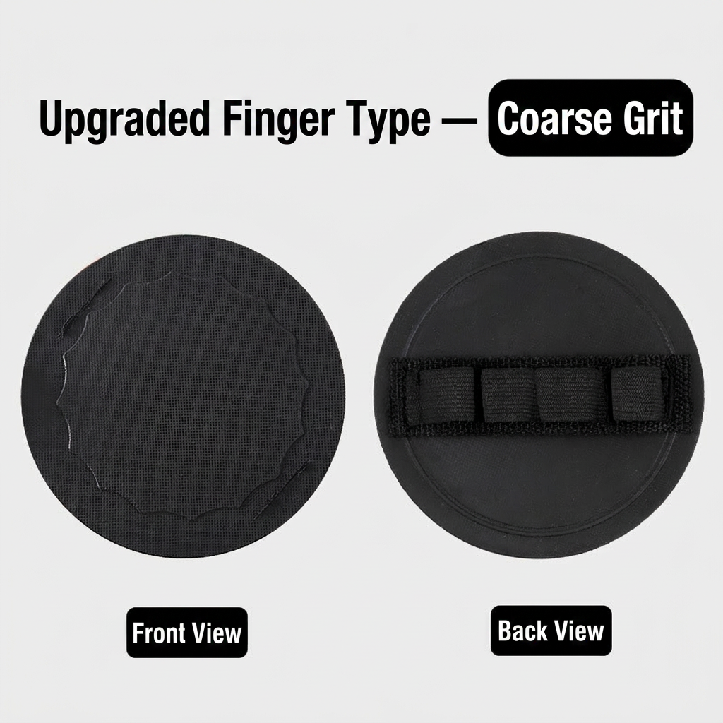 🧼Finger-sized rubber painless round bath towel