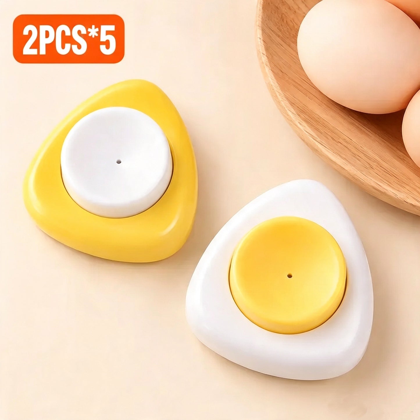 2PCS Egg Piercer with Stainless Steel Needle, Helps Prevent Shell Cracks