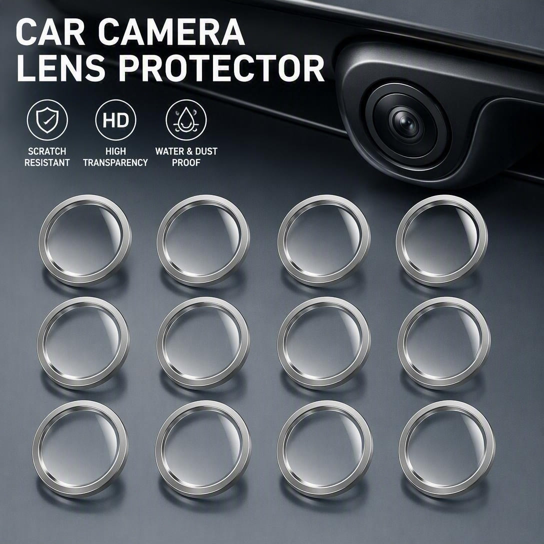 Anti-Scratch Waterproof Car Reversing Cameras Protection for Vehicle Cameras(4 PCS)