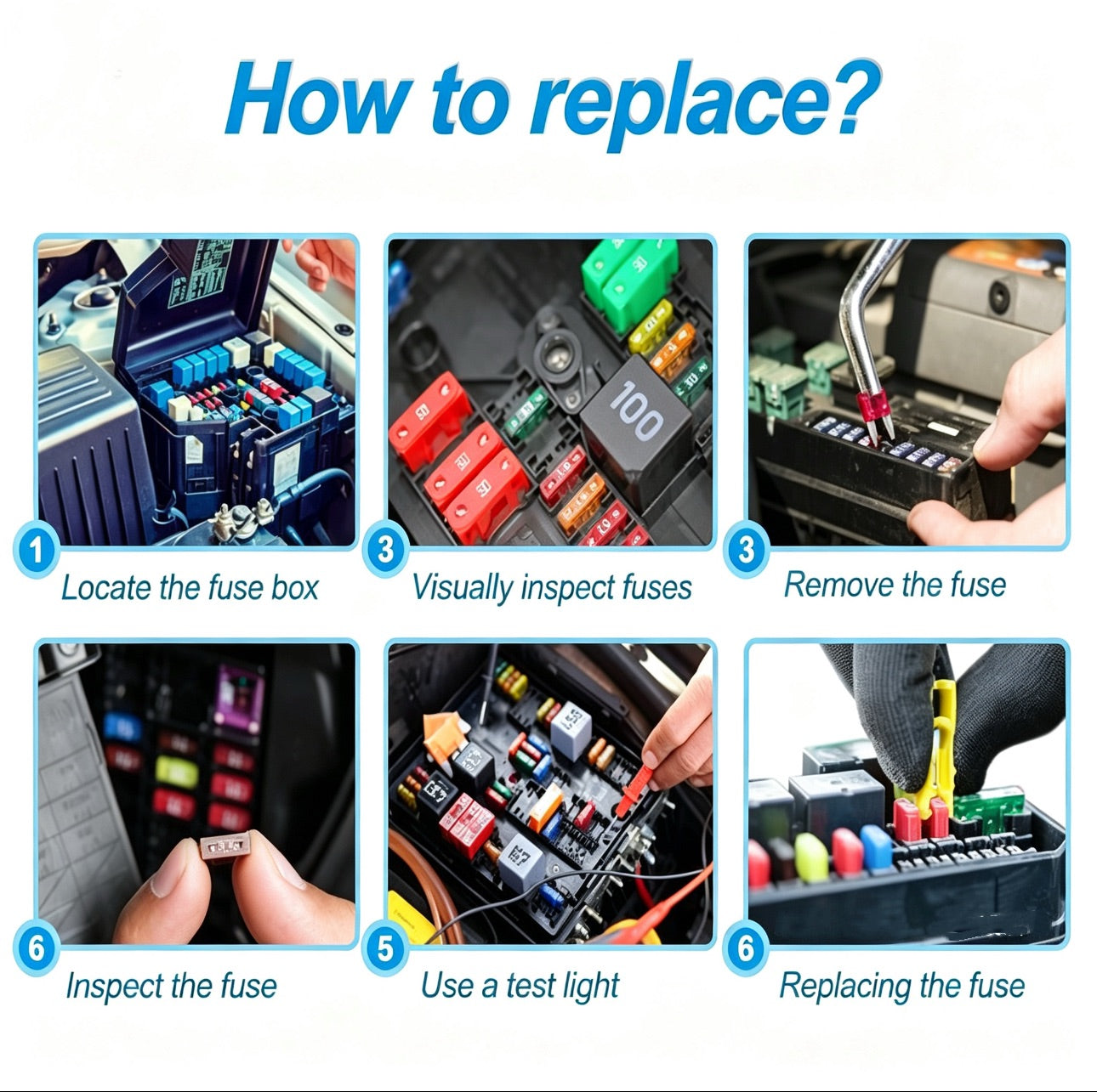 310Pcs Mixed-Color Automotive Fuse Kit
