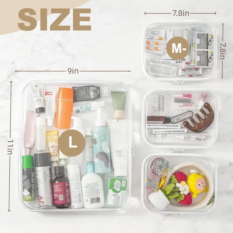 🔥Hot Sale 49% off🌟📦 Clear Organizer Storage Box - 3pcs or 4pcs set