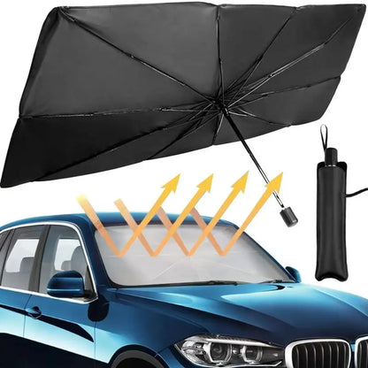 🛠️Portable car sunshade, windshield sun shade