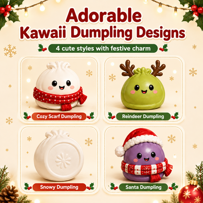 🥟24-Day Christmas Dumpling Countdown Toy Calendar
