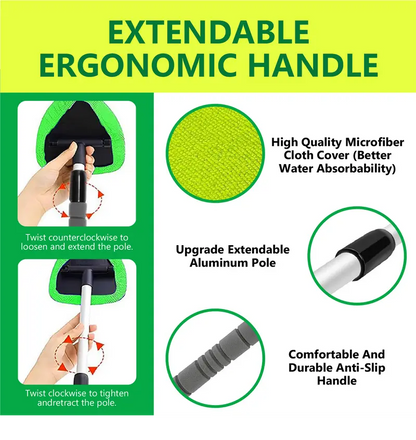 Car Retractable Window Defroster Cleaning Brush