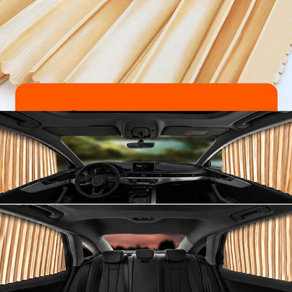 🚗Magnetic car window sunshade