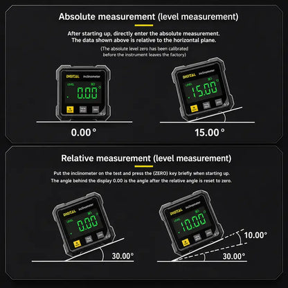 Portable Magnetic Digital Angle Finder