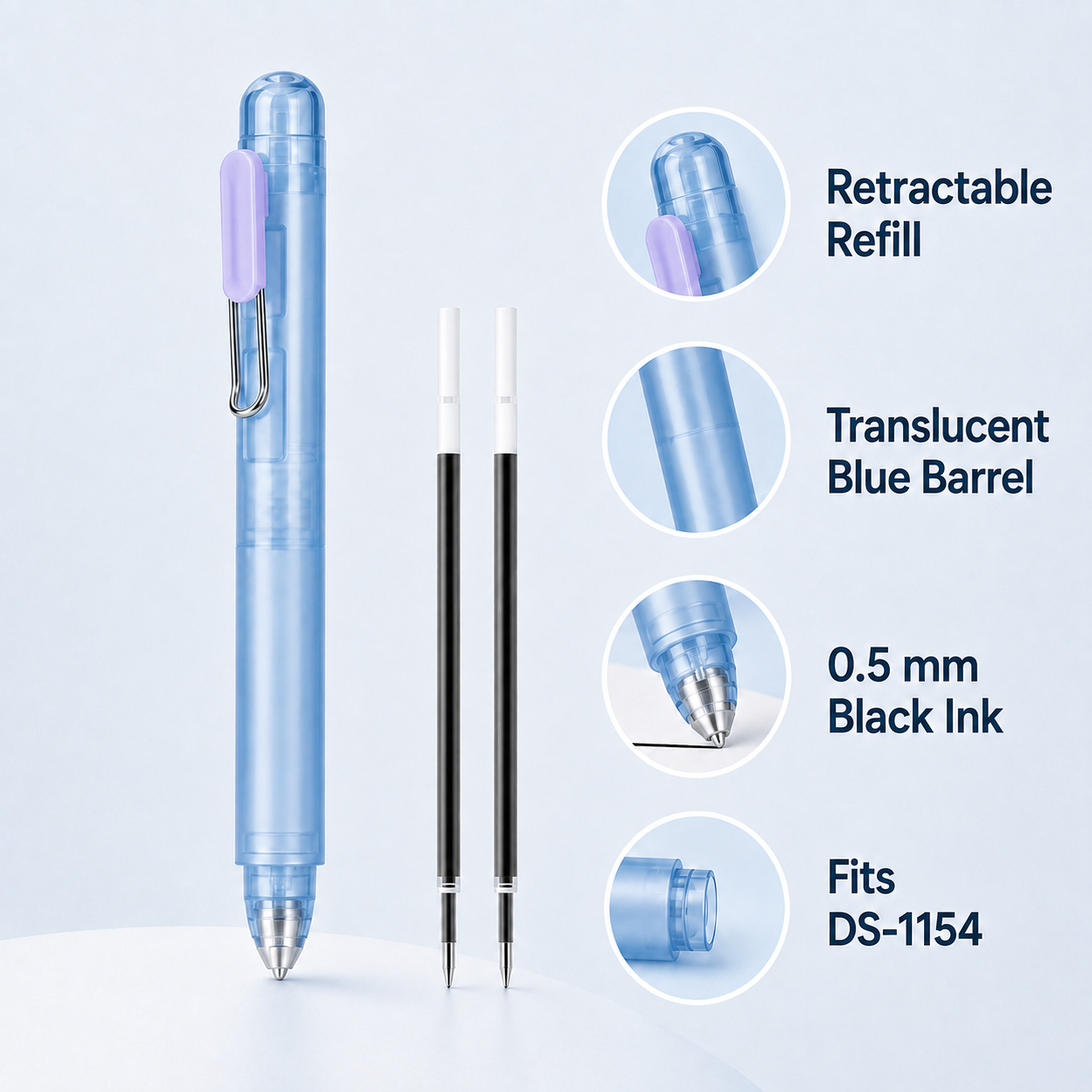 Translucent Blue Shaft