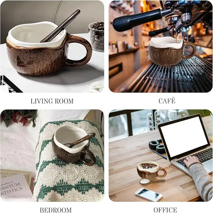 🍓Cute and Creative Ceramic Mug Set