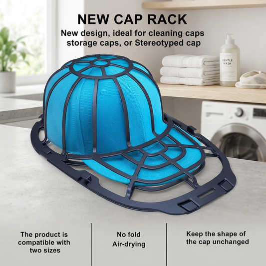 🧢Hat Washer Baseball Cap Cleaner Machine Washing Cage Holder Frame Net