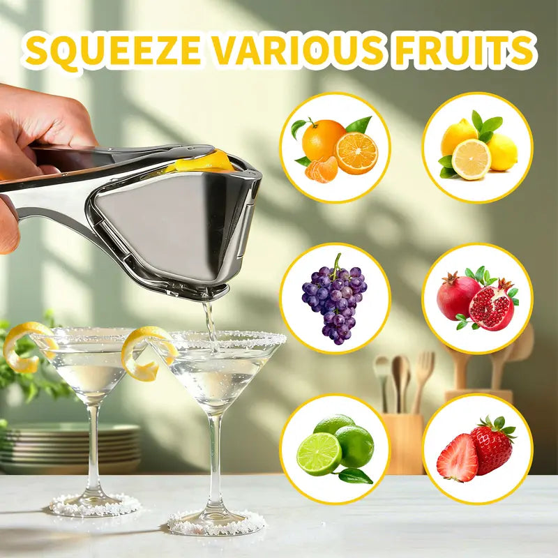 🍊💪 Stainless Steel Citrus Squeezer