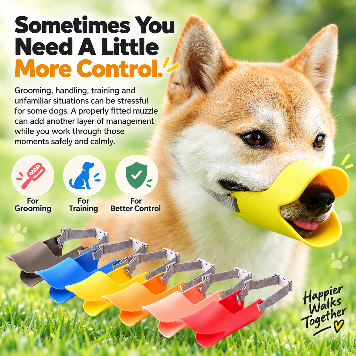 Pet Dog Duckbill Muzzle