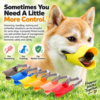 Pet Dog Duckbill Muzzle