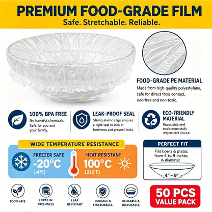 Refrigerator Food Cover To Prevent Odor Mixing, Dust Cover, And Leftover Food Cover