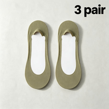 Women's Invisible Sponge Stockings, Simple Invisible Ankle Stockings