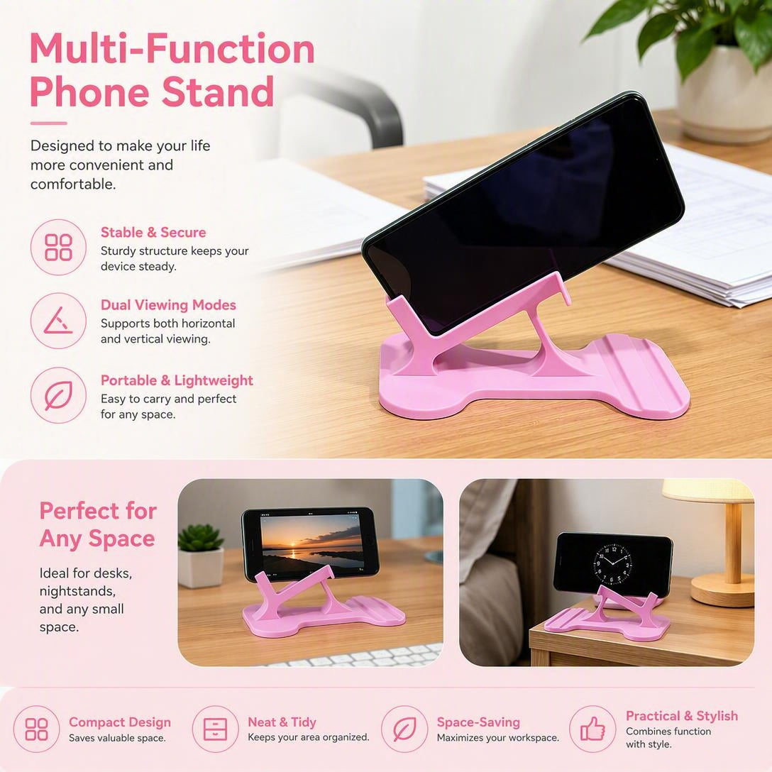 3-in-1 Reclining Lazy Phone Holder