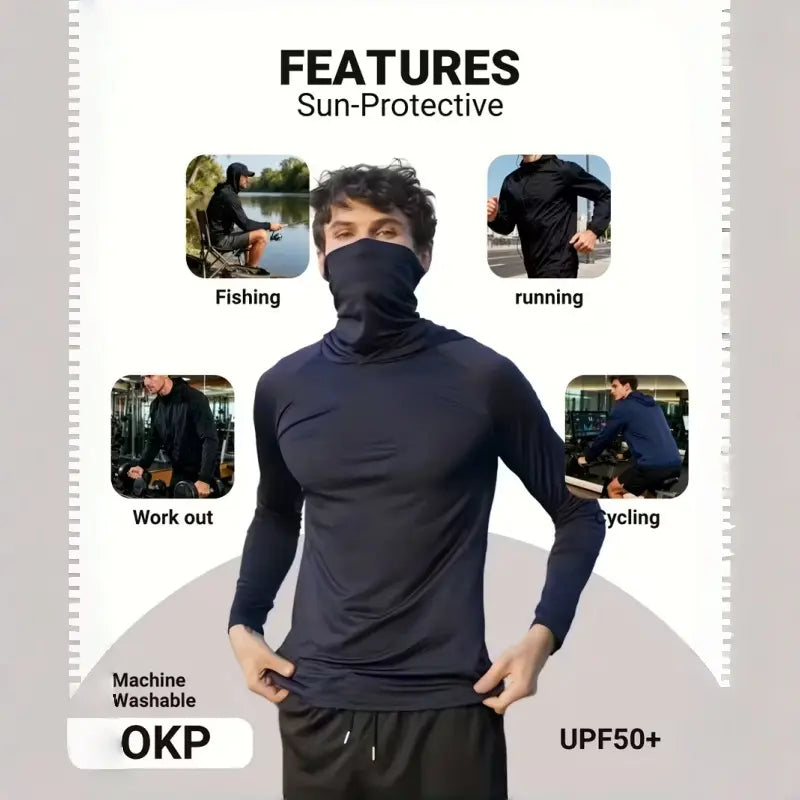 ☀️Outdoor sports training sun protection fitness clothing