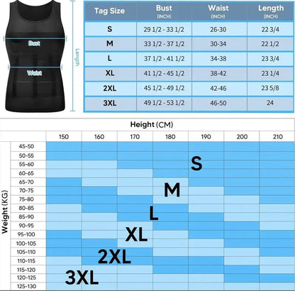 🔥Hot Sale 49% off🌟💪 Men Seamless Compression Tank Top Slim Fit Body