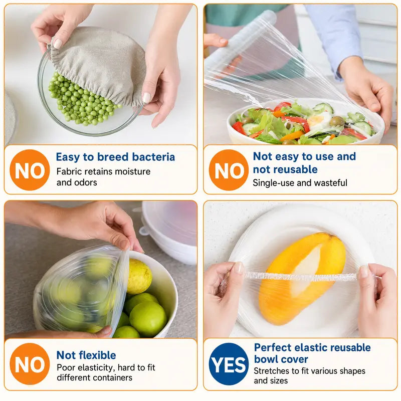 Refrigerator Food Cover To Prevent Odor Mixing, Dust Cover, And Leftover Food Cover