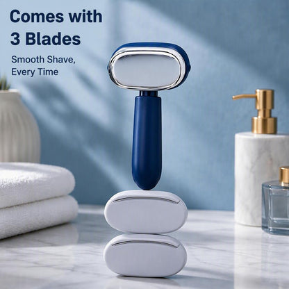 Dual‑Sided Foot Callus Remover, Replaceable Stainless Steel Blade Foot Scraper