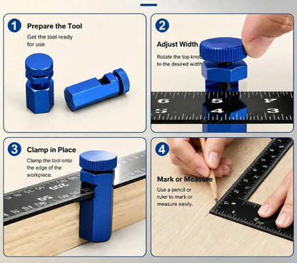 📐🔩Right-angle ruler auxiliary clip – for frame assembly