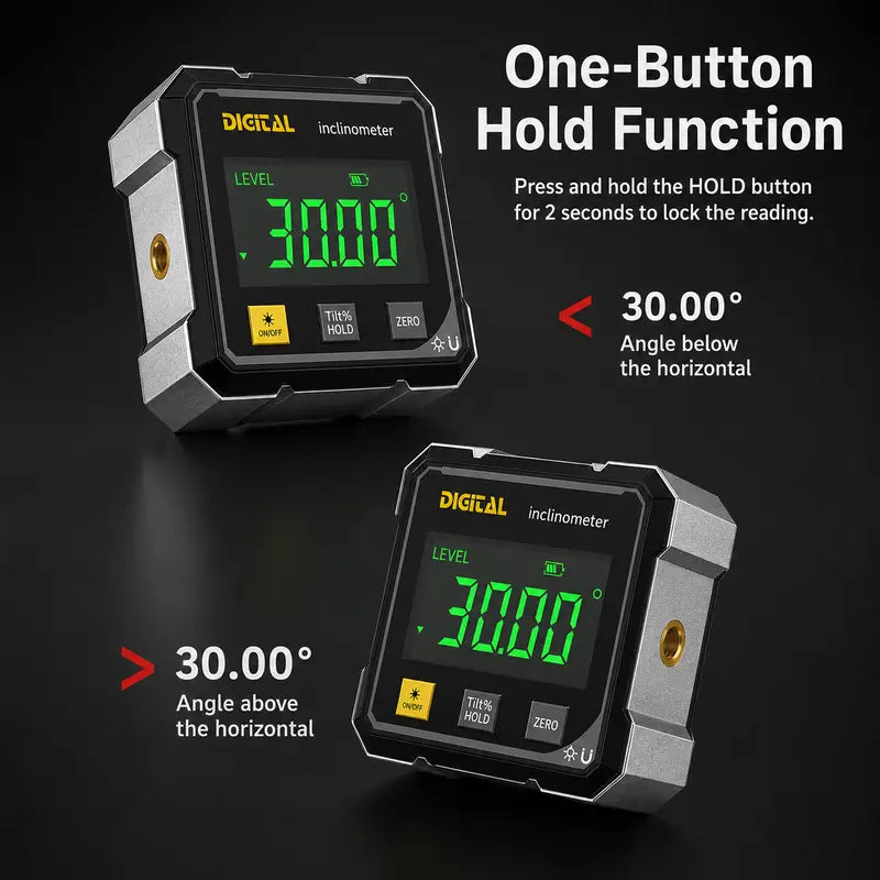 Portable Magnetic Digital Angle Finder