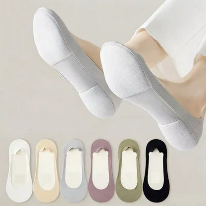 Women's Invisible Sponge Stockings, Simple Invisible Ankle Stockings