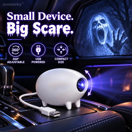 🎃 Halloween Window Projector 👻 16 Spooky Scenes & 360° Adjustable Stand
